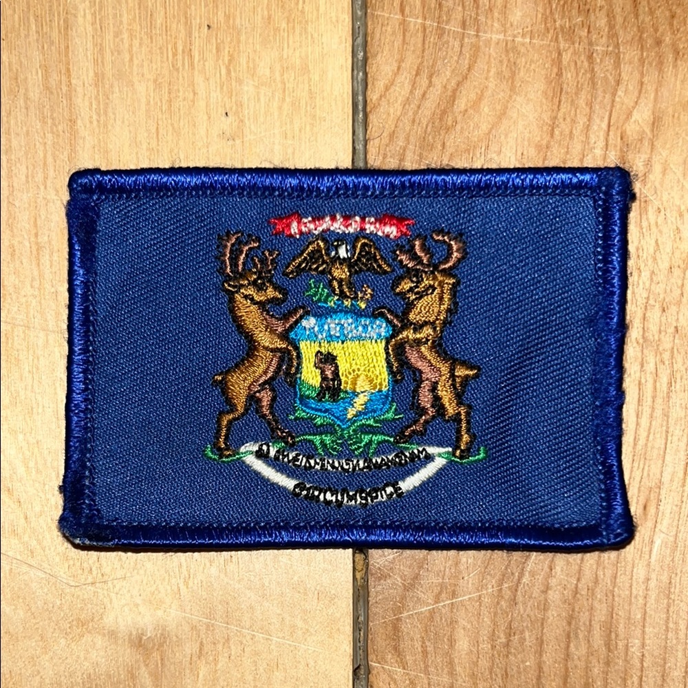 Michigan State Flag Patch - USA